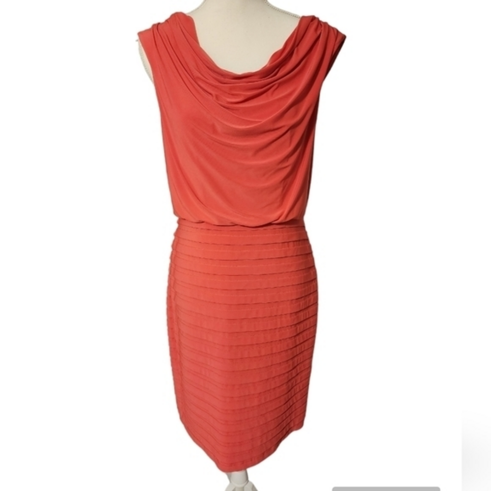 Adrianna papell midi sleeveless dress